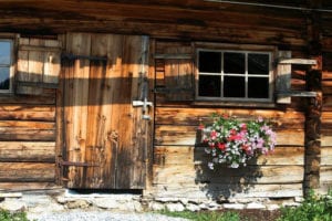 outdoor shed