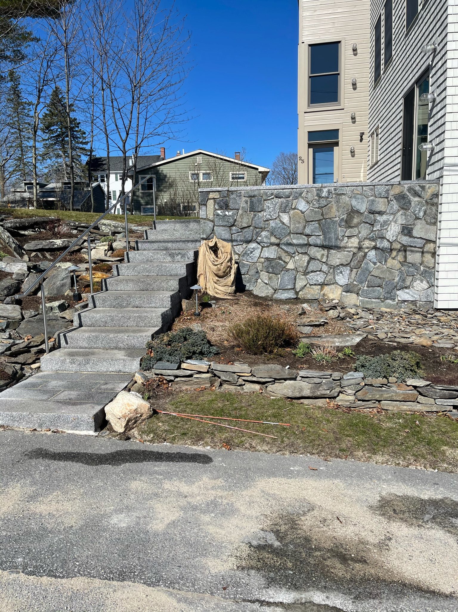 Stone Paver Driveway (After)