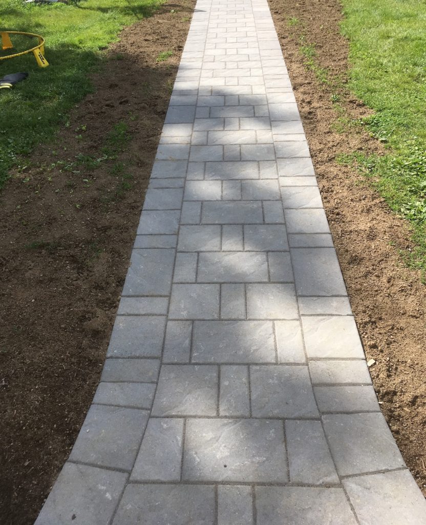 paver walkway