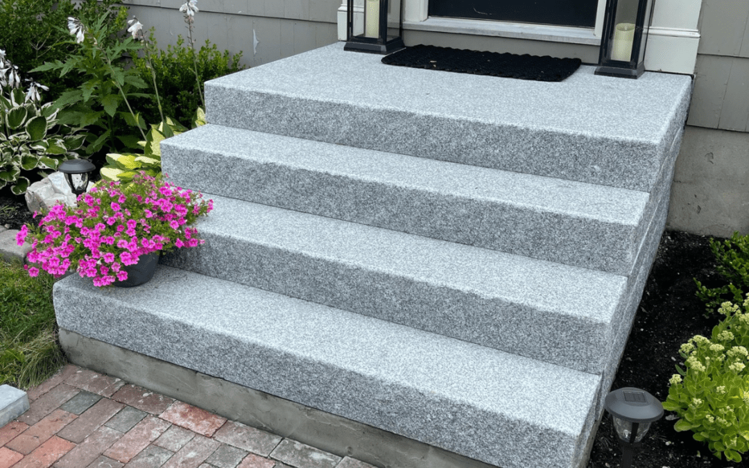 Maine Makeovers: Steps and Walkways Transformed with Natural Stone