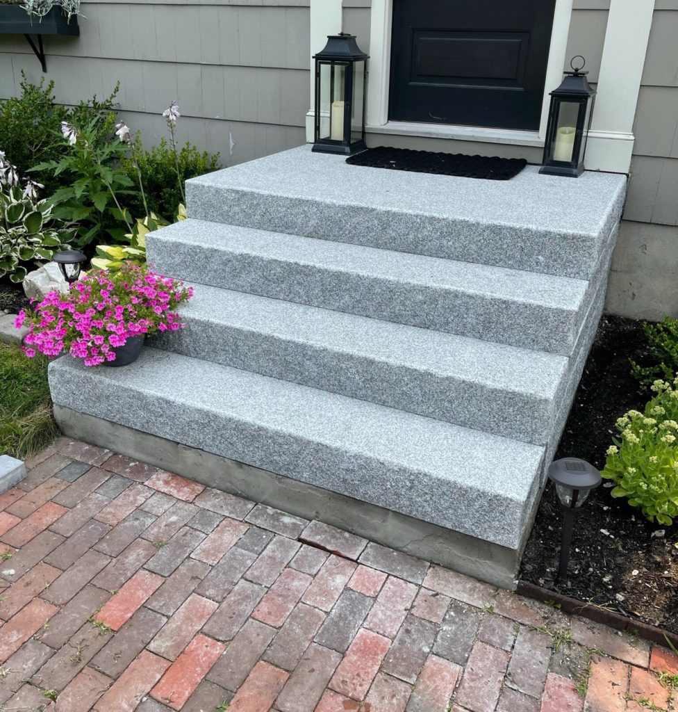 Granite steps