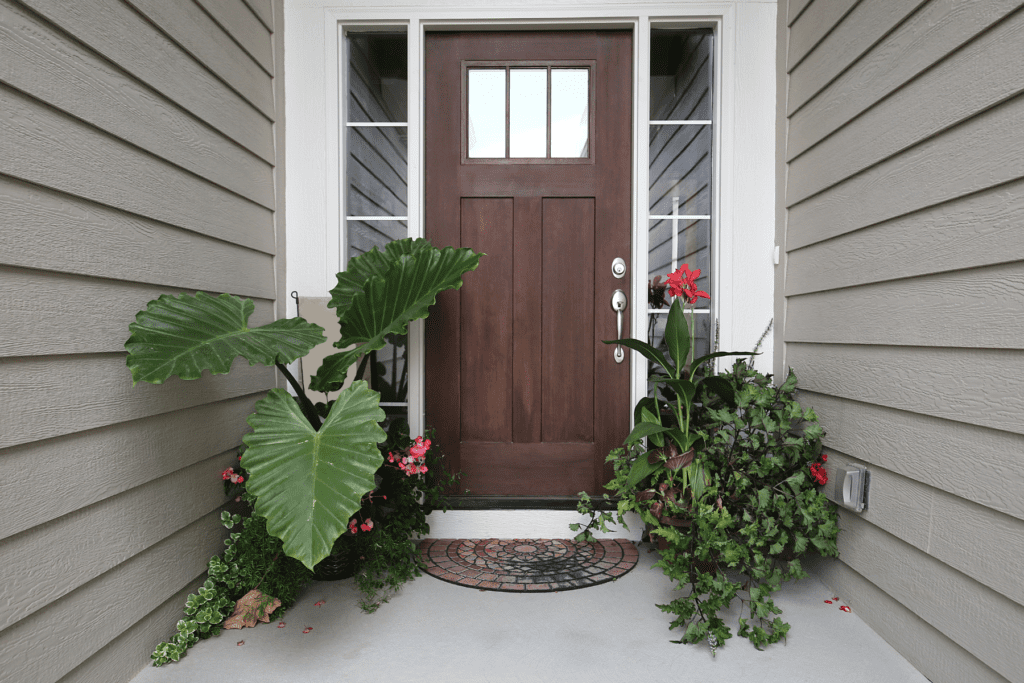 petite front door design