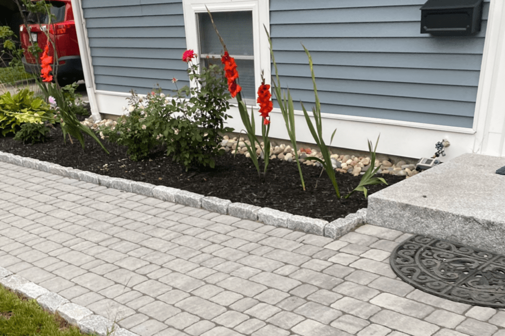 Walkway/curbing idea