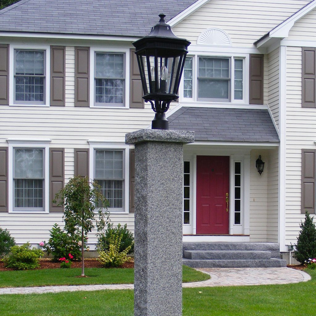 granite post design