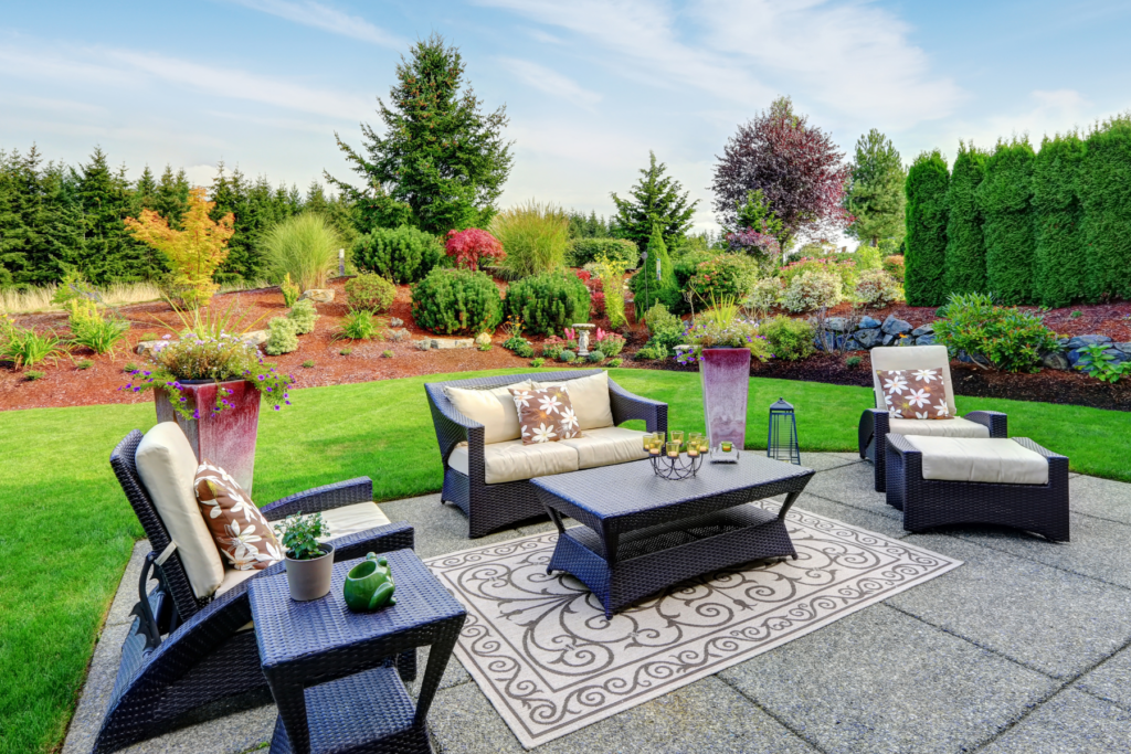 Outdoor patio and furniture design