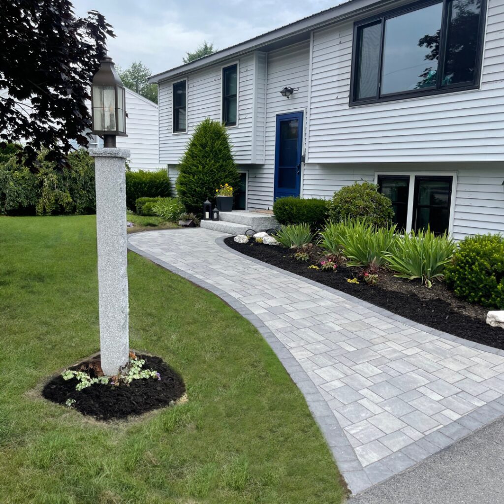 Front yard walkway