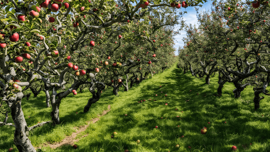 Apple Orchard, Southern Maine