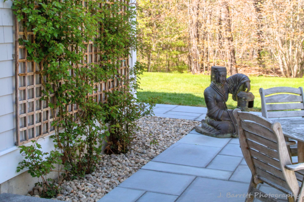 Bluestone patio