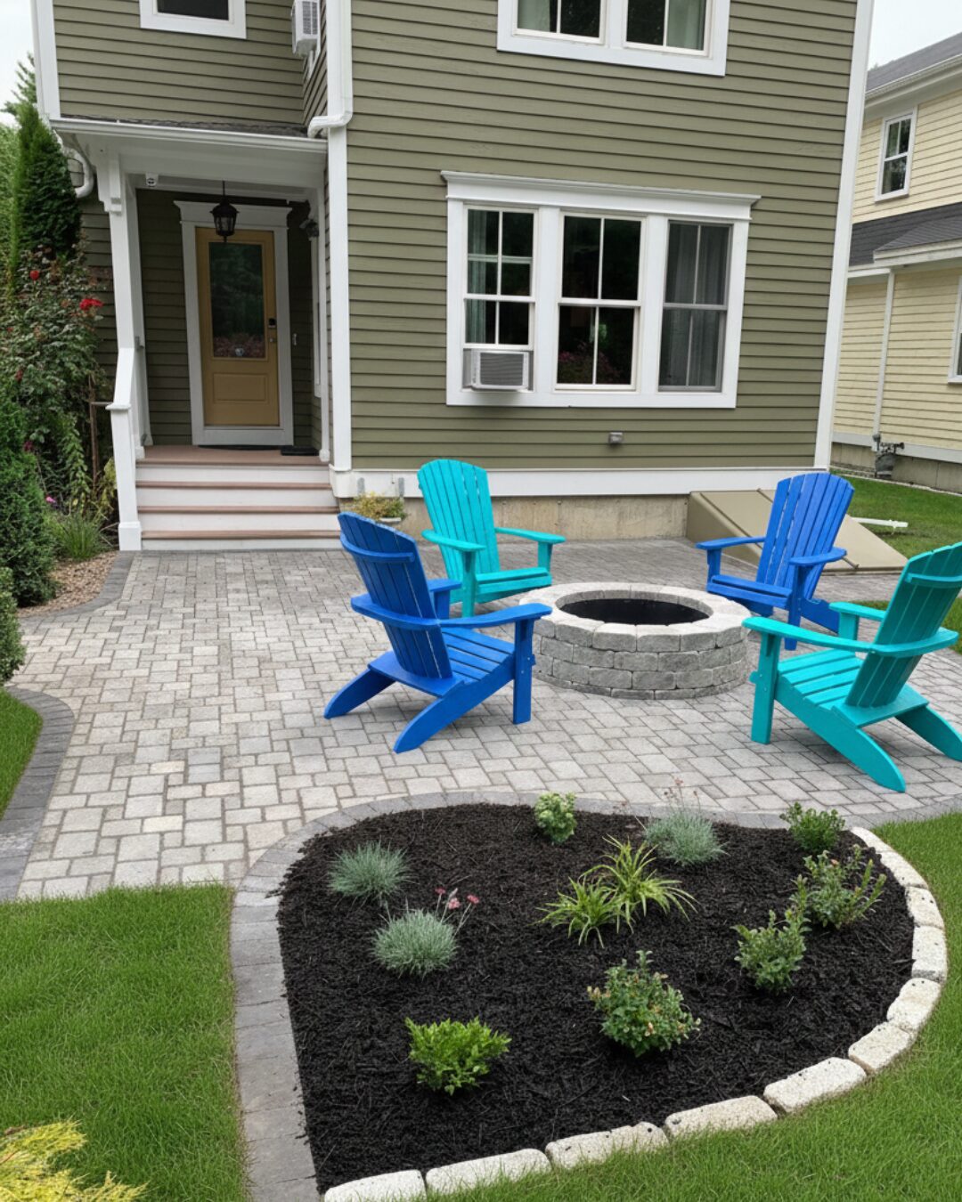 circular-stone-paver-patio-granite-entry-steps