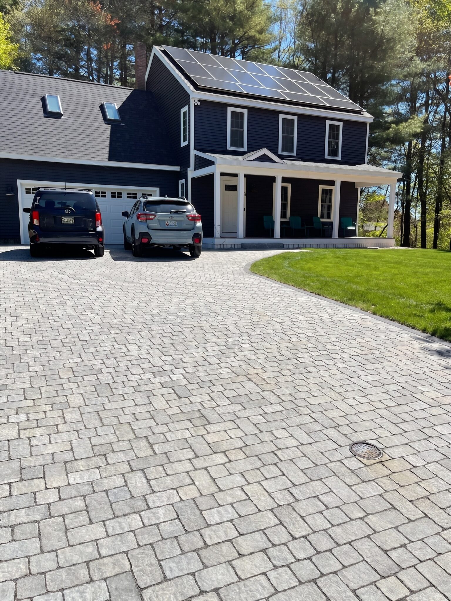 granite-cobblestone-paver-driveway-installation-maine