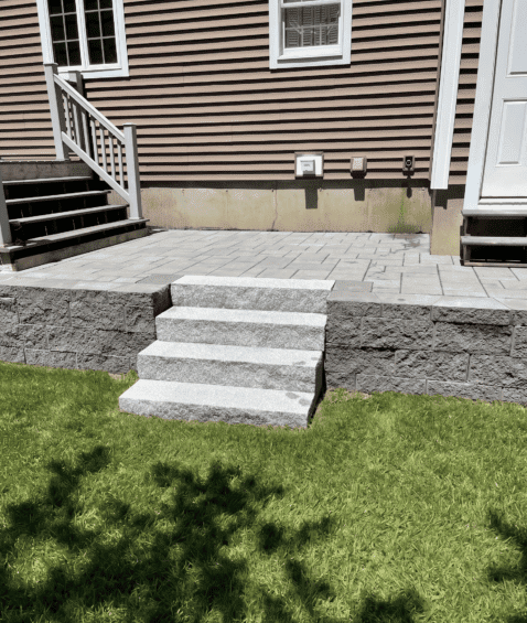 herringbone-paver-front-walkway-granite-steps-white-house