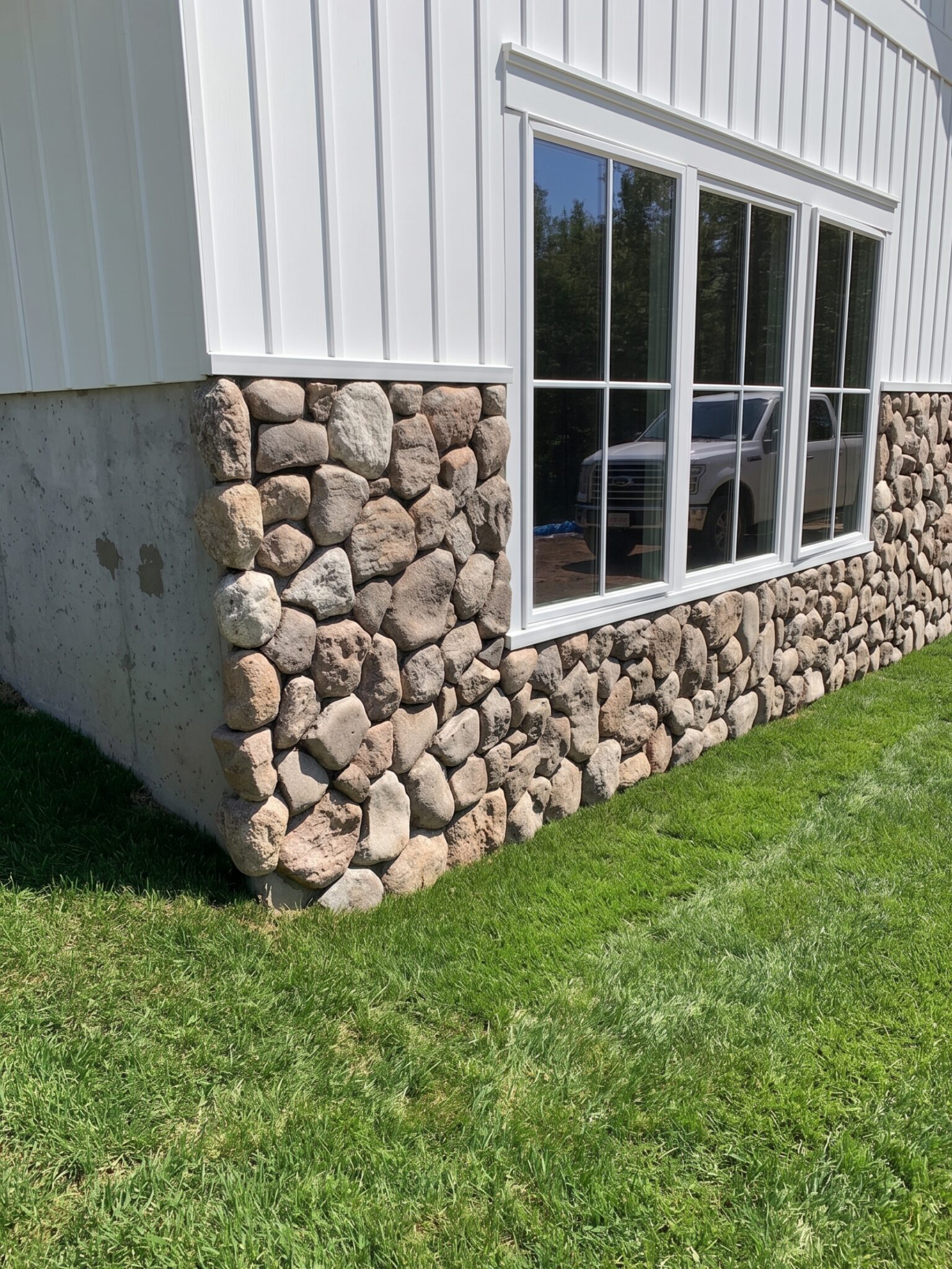 natural-fieldstone-foundation-veneer-dark-siding-maine
