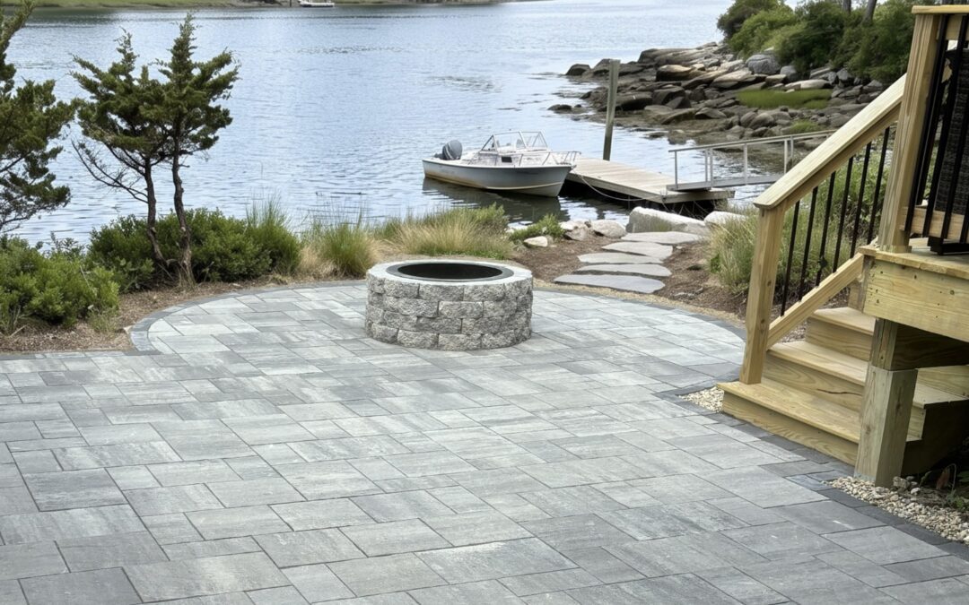 Yarmouth Backyard Design Ideas: Outdoor Living, Pavers & Plantings